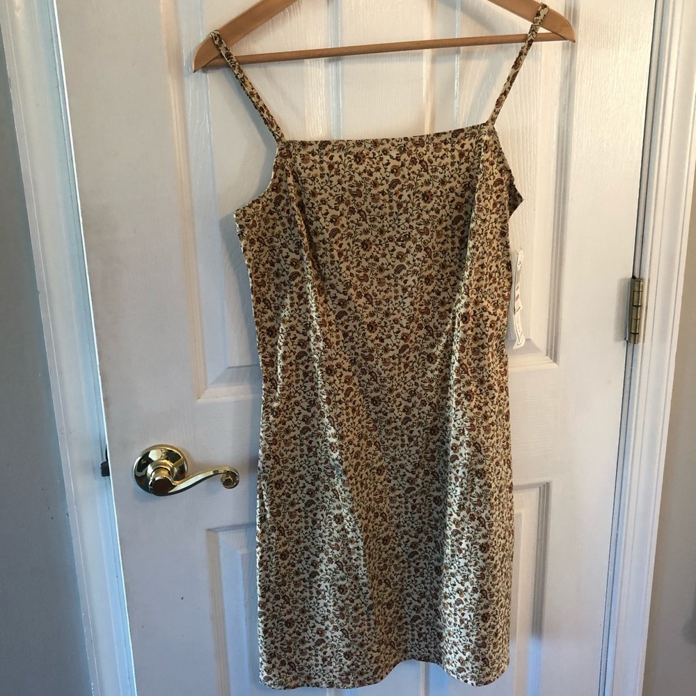 Floral stretchy dress